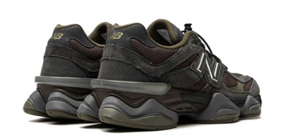 New Balance 9060 Black Top - Dark Moss